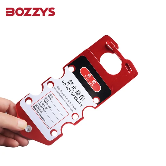 Bozzys Professional Factory Alloy Aluminum Hasp Lockout Tagout